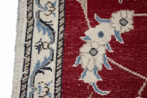 Red Classic 3X5 Nain Kashmar Persian Rug