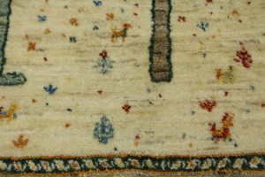 Multicolored Tribal 6X8 Gabbeh Persian Rug