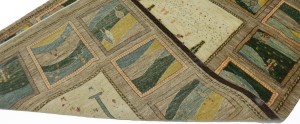 Multicolored Tribal 6X8 Gabbeh Persian Rug