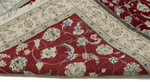 Red Traditional 6X10 Nain Persian Rug