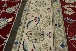Red Traditional 6X10 Nain Persian Rug