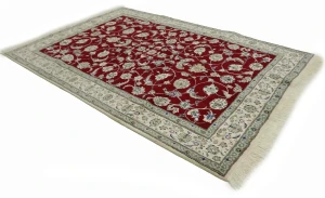 Red Traditional 6X10 Nain Persian Rug