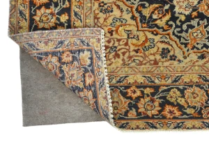 Semi Antique Muted Floral 6'5X8'2 Distressed Vintage Oriental Rug