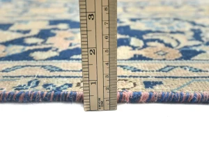 Semi Antique Muted Light Salmon Floral 9X12 Distressed Vintage Oriental Rug