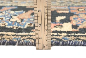 Antique Muted Floral 8X11 Distressed Vintage Oriental Rug