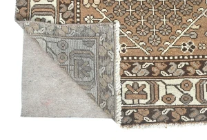 Semi Antique Muted Colors Tribal 6X10 Distressed Vintage Oriental Rug