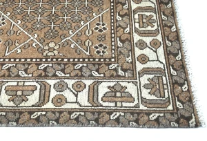 Semi Antique Muted Colors Tribal 6X10 Distressed Vintage Oriental Rug