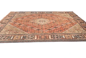 Semi Antique Muted Tribal 8X11 Joshaghan Persian Rug