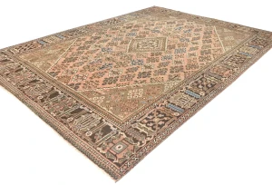 Semi Antique Muted 8X11 Joshaghan Persian Rug