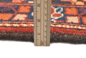 Vintage Scarlet Red Floral 10X12 Bakhtiari Persian Rug