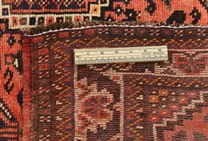 Semi Antique Muted Colors Tribal 5'6X7'6 Shiraz Persian Rug