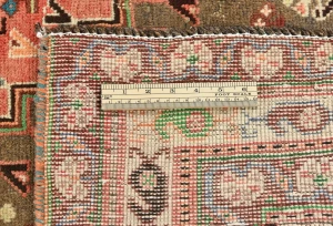 Semi Antique Muted Colors Tribal 6'4X9'5 Shiraz Persian Rug