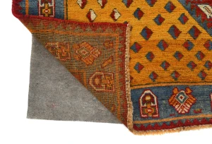 Vintage Red Tribal Geometric 5X8 Shiraz Persian Rug