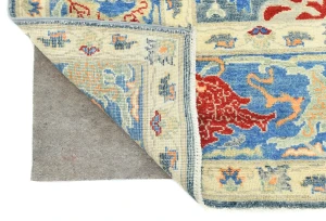 Muted Colors Floral Transitional 8X10 Oriental Rug