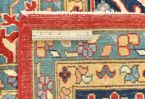Red Geometric 12X16  Serapi Oriental Rug