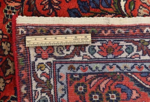 Vintage Red Tribal 3X17 Lilian Persian Runner Rug