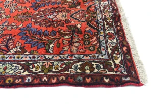Vintage Red Tribal 3X17 Lilian Persian Runner Rug