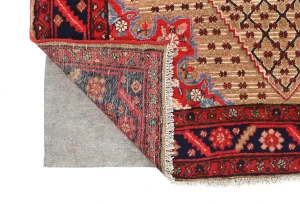 Khaki Tribal Geometric 5X10 Koliaie Persian Runner Rug