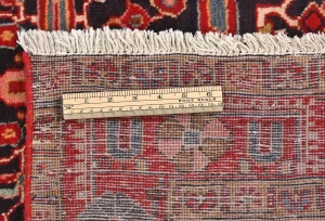 Vintage Plum Floral Tribal 4'5X7'6 Hossainabad Persian Rug