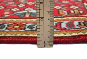 Vintage Red Traditional 3X5 Tabriz Persian Rug