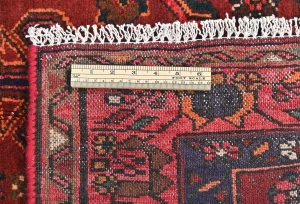 Vintage Maroon Red Floral Tribal 3'5X6'8 Hamedan Persian Rug