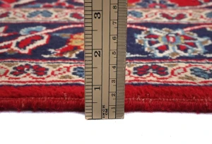 Vintage Red Traditional Floral 3X5 Kashan Persian Rug