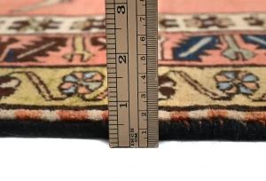 Vintage Coral Tribal 4'6X7 Meshkin Persian Rug