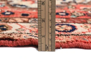 Vintage Red Tribal 3'4X6'10 Lilian Persian Rug