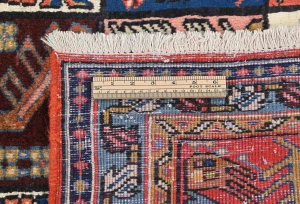 Vintage Multicolored Tribal 3X5 Bakhtiari Persian Rug