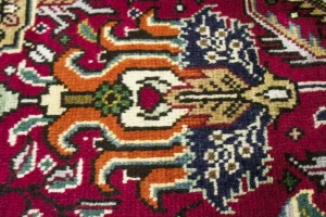Vintage Red Traditional 8'0X11'5 Tabriz Persian Rug