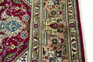 Vintage Red Traditional 8'0X11'5 Tabriz Persian Rug