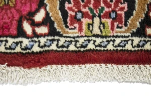 Maroon Red Vintage Floral 3X5 Traditional Bidjar Persian Rug