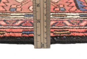Vintage Red Tribal 3X12 Karajeh Persian Runner Rug