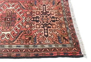Vintage Red Tribal 3X12 Karajeh Persian Runner Rug