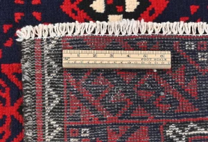 Vintage Red Tribal 5X10 Balouch Persian Runner Rug