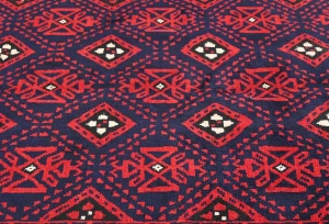 Vintage Red Tribal 5X10 Balouch Persian Runner Rug