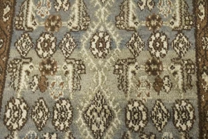 Semi Antique Tribal 4X15 Nahavand Persian Runner Rug
