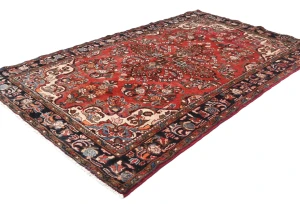 Vintage Red Tribal Floral 5X7 Lilian Persian Rug