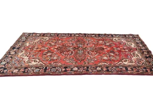 Vintage Red Tribal Floral 5X7 Lilian Persian Rug