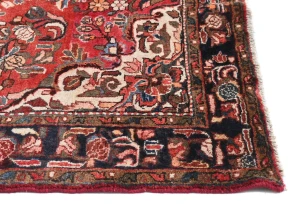 Vintage Red Tribal Floral 5X7 Lilian Persian Rug
