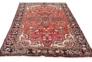 Vintage Red Tribal Floral 5X7 Lilian Persian Rug