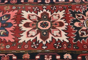Vintage Red Tribal 2'2X10'5 Heriz Persian Runner Rug