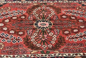 Vintage Red Tribal 3X14 Lilian Persian Runner Rug