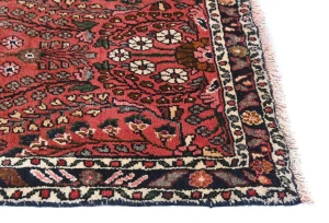 Vintage Red Tribal 3X14 Lilian Persian Runner Rug