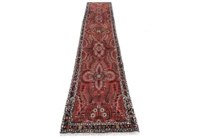 Vintage Red Tribal 3X14 Lilian Persian Runner Rug