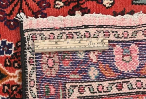 Vintage Red Tribal 3X13 Lilian Persian Runner Rug