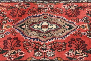 Vintage Red Tribal 3X13 Lilian Persian Runner Rug