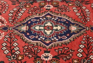 Vintage Red Tribal 3X13 Lilian Persian Runner Rug