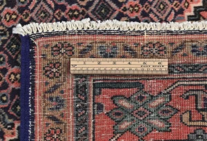 Vintage Coral Pink Tribal 5X10 Ardabil Persian Rug