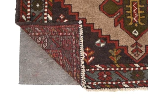 vintage Red Tribal 4X6 Ghoochan Persian Rug